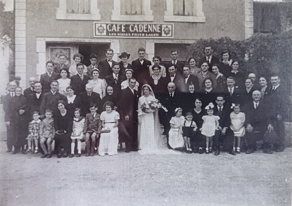 cafe-cadenne-1024x722 Il y a 100 ans : une journée à Cailhau en 1926
