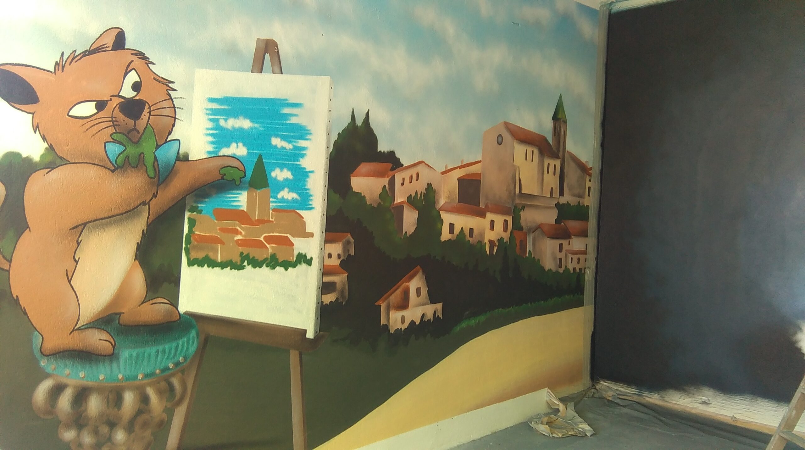 Fresque de Cailhau Festimomes 2016