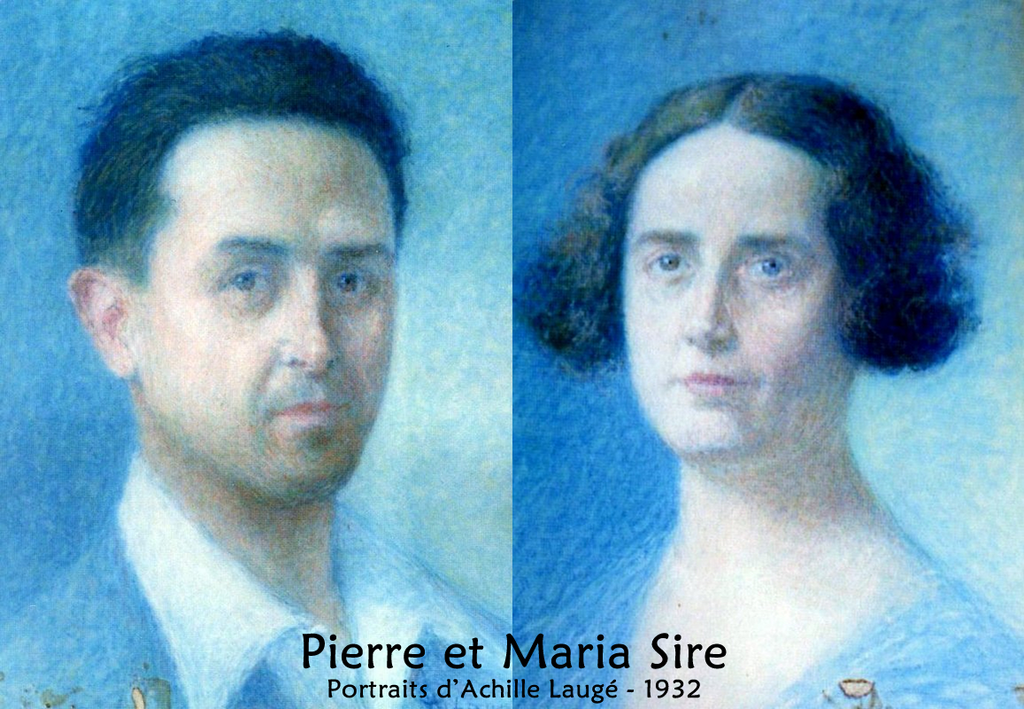 Pierre-et-Maria-Sire-peints-par-Achille-Lauge.fw_-1024x709 Il y a 100 ans : une journée à Cailhau en 1926